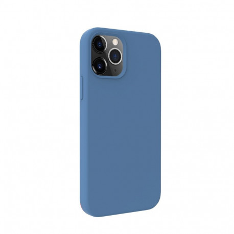 Evelatus Apple iPhone 12 / 12 Pro Premium Magsafe Soft Touch Silicone Case Navy Blue