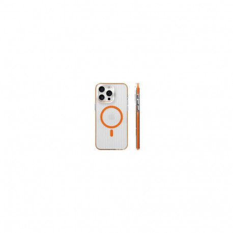 Evelatus Apple iPhone 16 Pro Suitcase MagSafe Case Transparent Orange