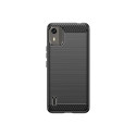 Hurtel - Silicone Carbon Case for Nokia C12/Nokia C12 Pro/Nokia C12 Plus - black