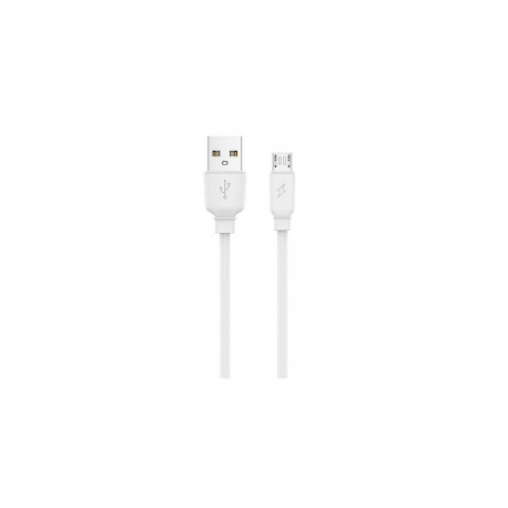 Jellico B15 Durable-Soft Universal USB-C to USB Data & Fast 3.1A Charger Cable 1m White