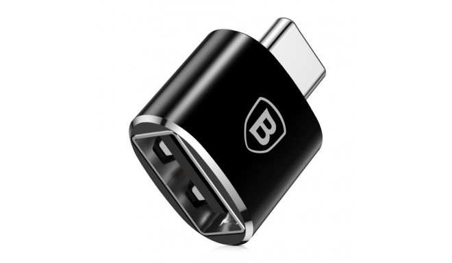 Baseus Baseus Mini USB-A to USB-C OTG adapter - black