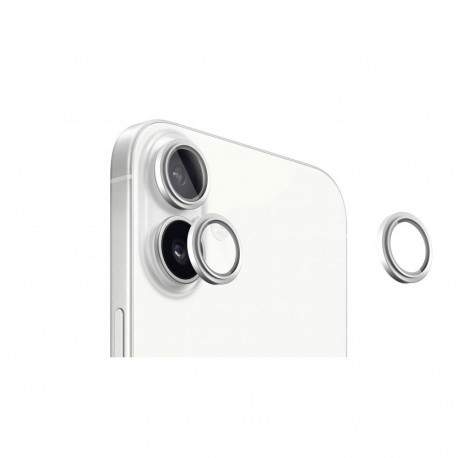 Evelatus Apple iPhone 16 / 16 Plus Camera Lens Protector Armor White