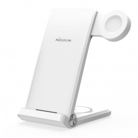 Nillkin - Nillkin PowerTrio 3in1 Wireless Charger for Huawei Watch White
