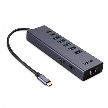LINDY I/O DOCKING STATION USB-C/DST-MINI DUO 43373