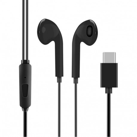 - OBAL:ME Wired Earphones USB-C Black