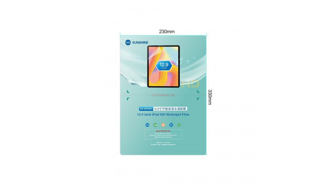 - SUNSHINE SS-057HP+ Hydrogel Films for Tablets (12,9 inch) Pack 20 pcs