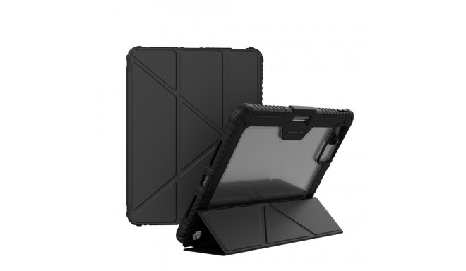 Nillkin Nillkin Bumper PRO Protective Stand Case Multi-angle for iPad Pro 13 2024 Black