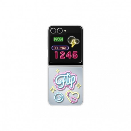 Samsung - EF-ZF741CTE Samsung FlipSuit Case for Galaxy Z Flip 6 Transparent