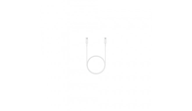 Samsung - EP-DN975BWE Samsung USB-C/USB-C Data Cable 5A 1m White