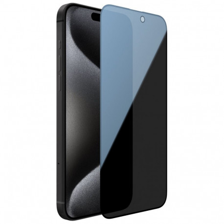 Nillkin - Nillkin Tempered Glass 0.33mm Guardian 2.5D for Apple iPhone 15 Pro Max Black