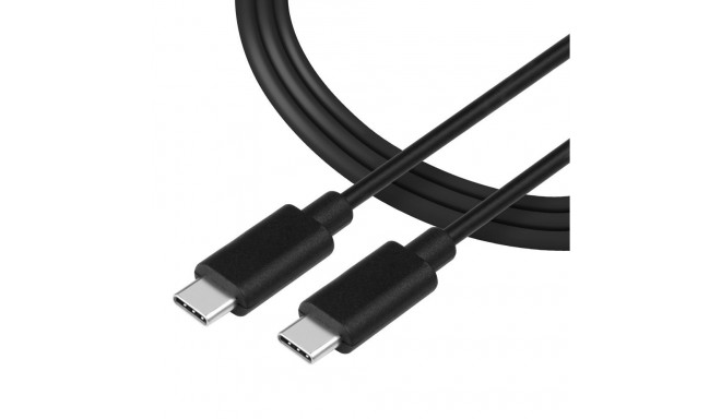 Tactical - Tactical Smooth Thread Cable USB-C/USB-C 1m Black