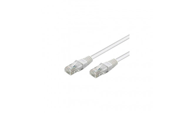 Goobay Patch Cable | 68637 CAT 6 U/UTP | PVC AWG 24/7 | Cable length: 5 m | White