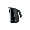 Braun Kettle WK500BK Multiquick 5 Standard, 3000 W, 1.7 L, Plastic, Black, 360 rotational base
