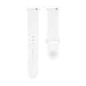 Connect 20mm Silicone Loop Watch Strap (S/M 110mm) White