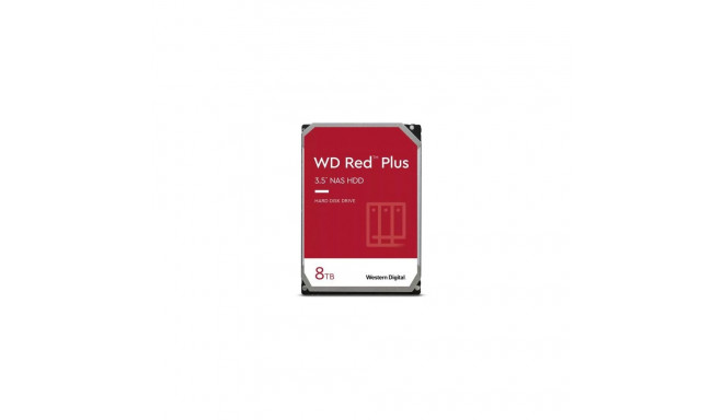 Western Digital HDD SATA 8TB 6GB/S 256MB/RED PLUS WD80EFPX WDC