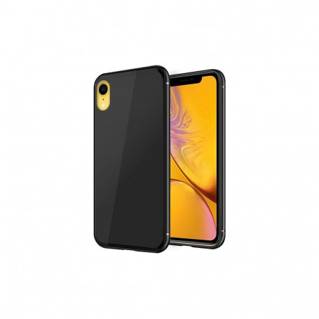 GreenGo Apple iPhone XR GLASS Case Black