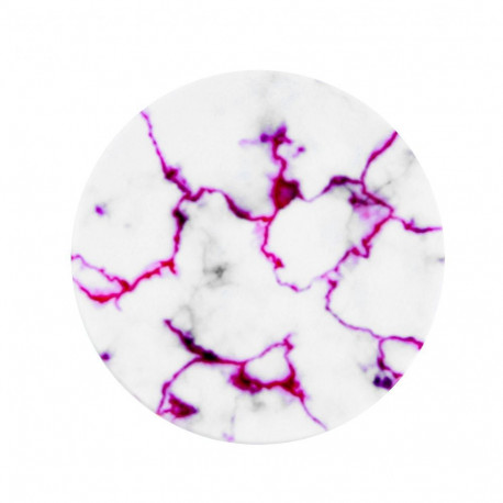 iLike Universal Pop Holder Marble White Red