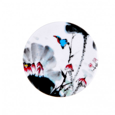 iLike Universal Pop Holder Flower White