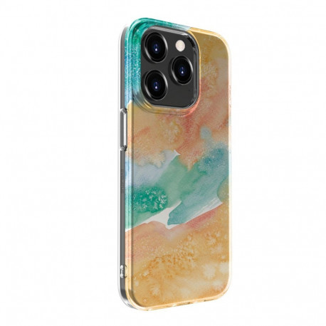 Evelatus Apple iPhone 15 Pro Max PC Customized Print Design Marble Gold