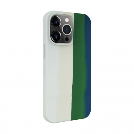 Evelatus Apple iPhone 14 Pro Max Silicone case Multi-Colored Green