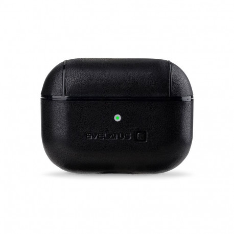 Evelatus Apple AirPods Pro Leather Protective Case Black