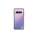 Evelatus Samsung Galaxy A40 Gradient Glass Case 2 Bubble Gum