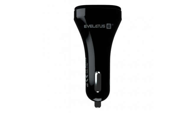 Evelatus - Evelatus Quick Car Charger QCC02 Black