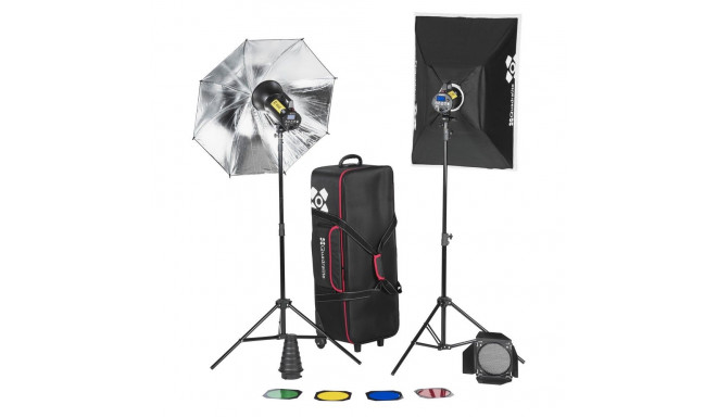 Quadralite stuudiovalgusti Move X 400 Kit