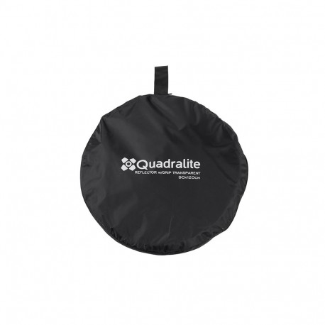 Quadralite Collapsible Reflector w/Grip Transparent 90x120cm GRADE B