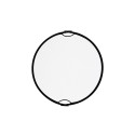 Quadralite Collapsible Reflector w/Grip Silver-White 110cm GRADE B