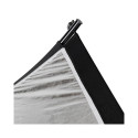 Quadralite curved reflector with frame L size