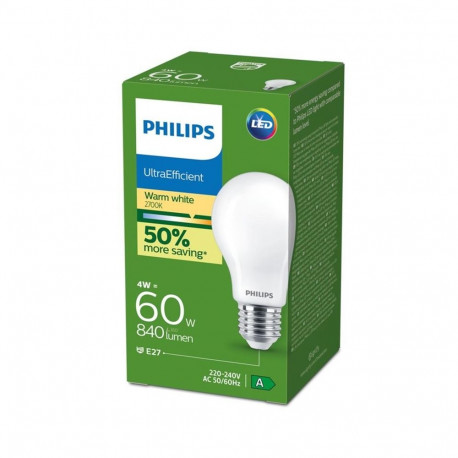 BULB LED E27 A60 4W 840LM 2700K