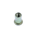 OPEN FLAT HEAD BLIND RIVET NUT M6 1.0X14
