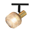 SPOT LIGHT SHADOW 3XE14 must/kuldne lamp