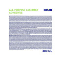 BRIKO 300 ml vedelad naelad montaažiliim