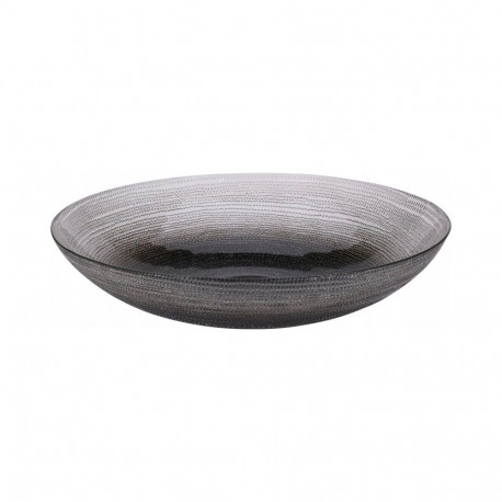 BOWL GLASS DIA 30CM BLACK