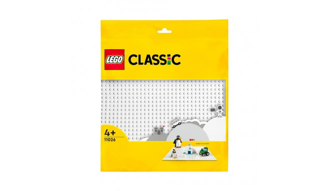 LEGO Classic valge alusplaat 11026