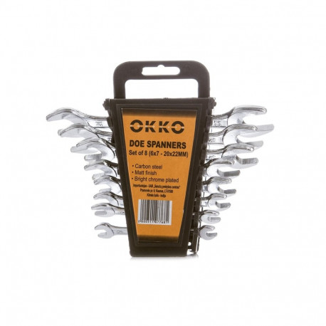 komplekt lapikvõtmeid 6–22 mm