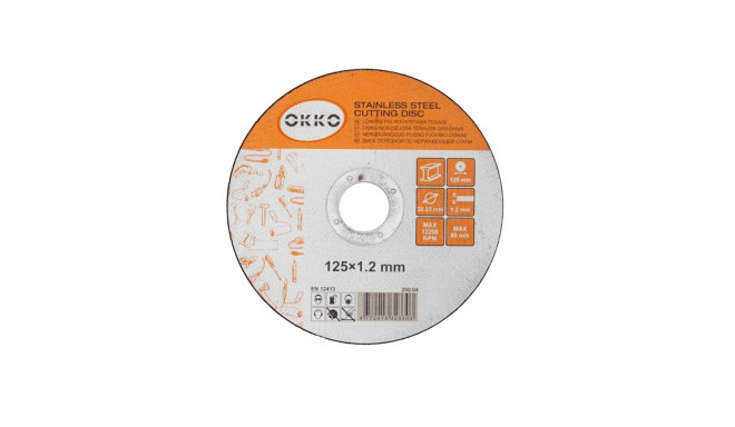 CUTTING DISCS 125X1.2 OKKO