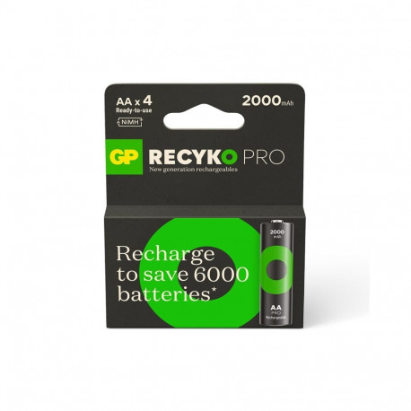 GP ReCyko AA akud 2000mAh 4tk
