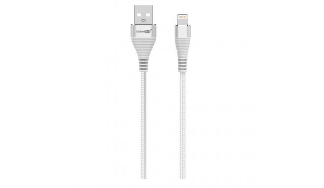 CABLE GT-RH015 USB Lightning 1.2 hõbedane