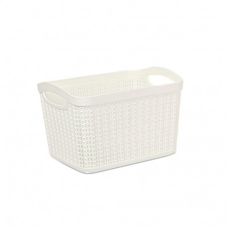 BASKET 6.6L KNIT M-083 WHITE