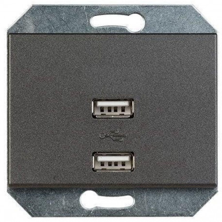USB SOCKET 5V DC 3.4 A XP BLACK