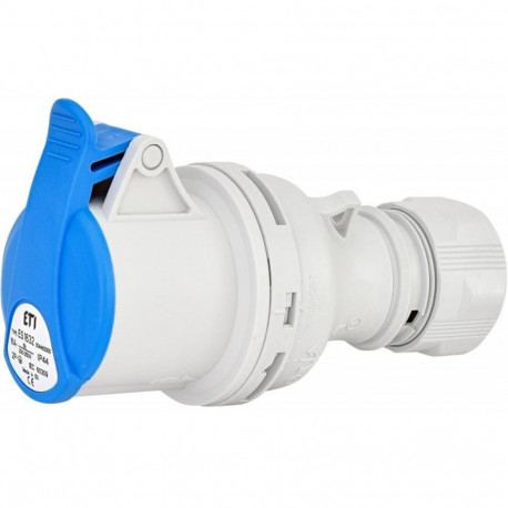 ES 1632 16A. 230V. 2P+PE. LIZDAS IP44