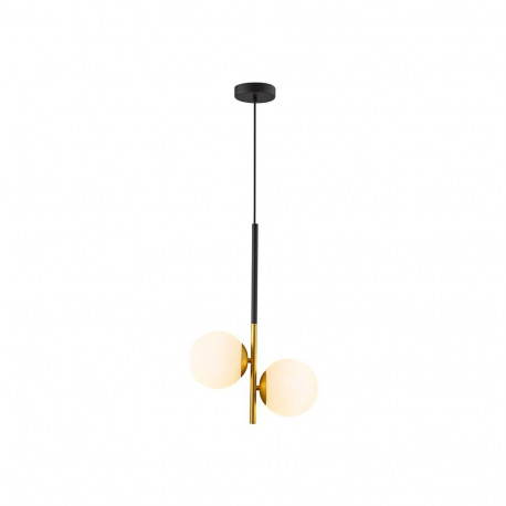 PENDANT LIGHT RAILE 2XE27 GOLD