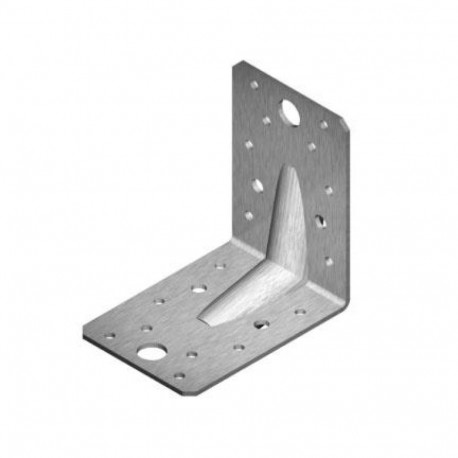 ANGLE BRACKET 90X90X65X2,0STAINLESS A2