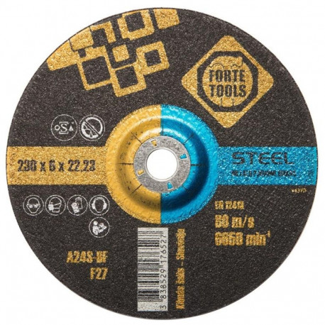 SANDING BLADE 230X6,5X22,23 MMFORTE TOO