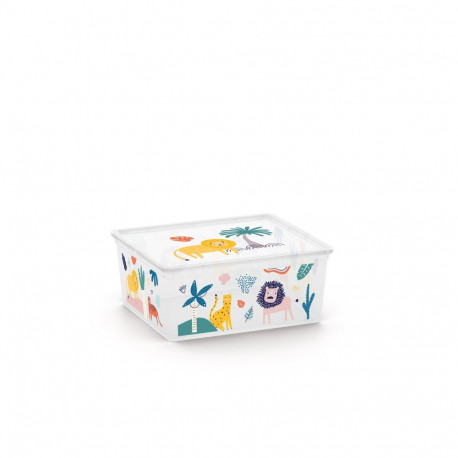 BOXSTORAGE WITH LID C BOX18L