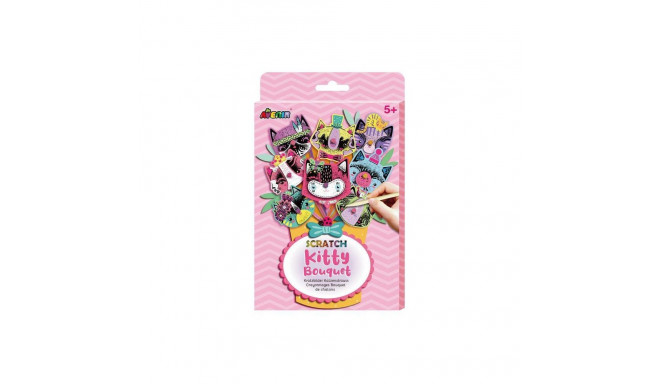 TOY AVENIR SCRATCH KITTY BOUQUET