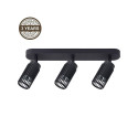 CEILING LIGHT ALVEO 3XGU10 ML0296 BLACK